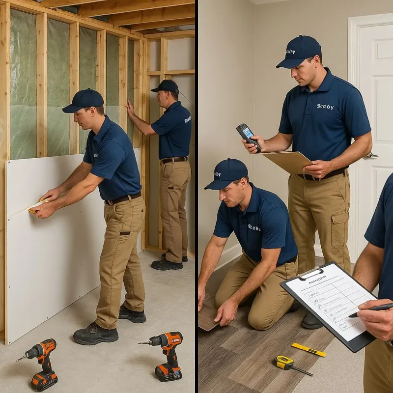 Repairs and Reconstruction process in Blairsville, GA